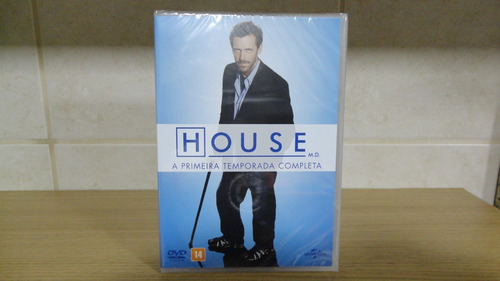 Box Dvd House # Primeira Temporada # Original Novo Lacrado 