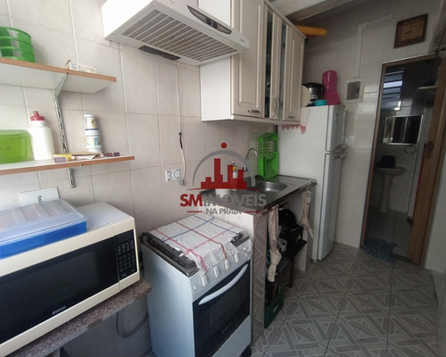 Imagem 4 de 8 de Kitnet No Boqueirão Praia Grande - Kn00238 - 69530742