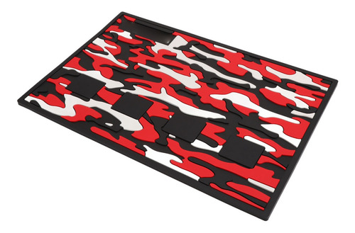 Alfombrilla Magnética Para Herramientas De Barbero, Patrón D