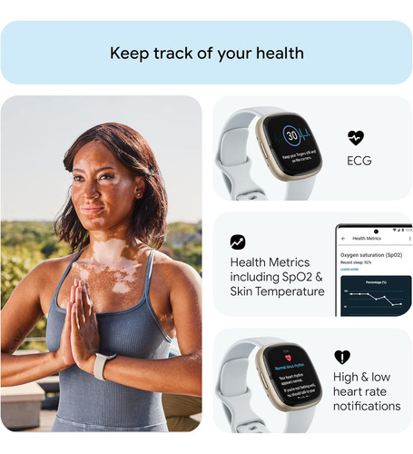 Reloj Inteligente Avanzado De Salud Y Estado Físico Fitbit S