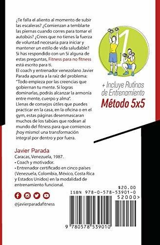 Libro : Fitness Para No Fitness Resultados Reales Para Gent