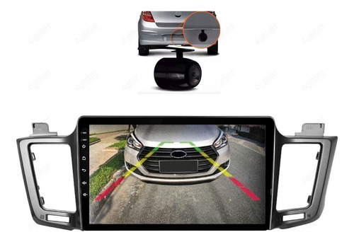 Multimidia Toyota Rav4 2013 A 2019 9p Android 14 Carplay 64g
