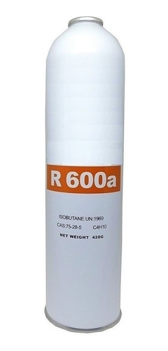 Refrigerante R-600a Botella 400 Gramos