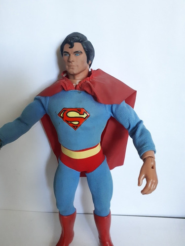 Figura Vintage De Superman Mego 1977 De 35 Cm Excelente 