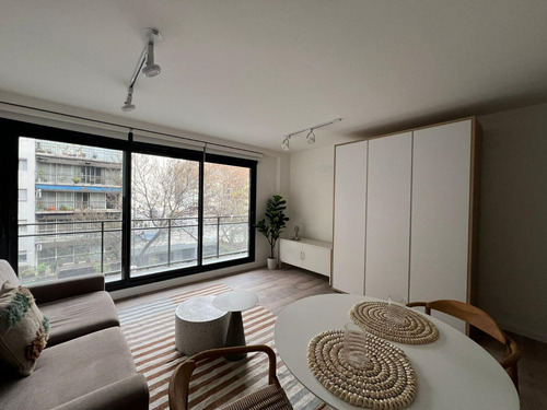 Venta Apartamento Monoambiente Con Terraza A Estrenar Pocitos