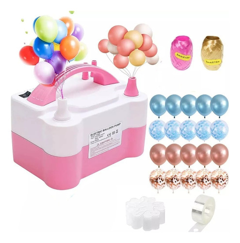 Set De Bomba Para Inflar Globos