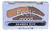 Comprar Sombra Duo Para Cejas Polvo Ruby Rose Original Feels Mood