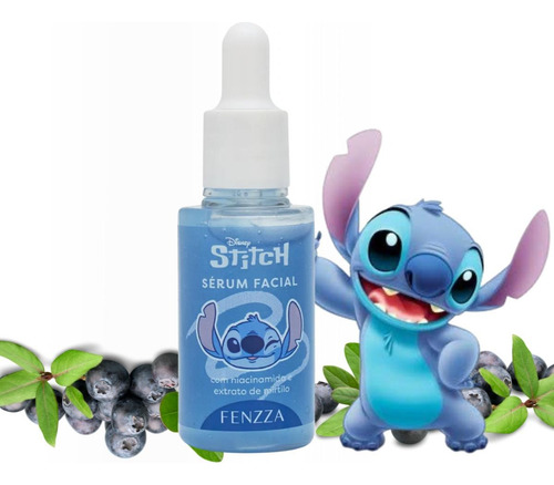 Sérum Facial Hidratante C/ Niacinamida Stitch Fenzza 30ml Momento de aplicação Dia/Noite Tipo de pele Todo tipo de pele