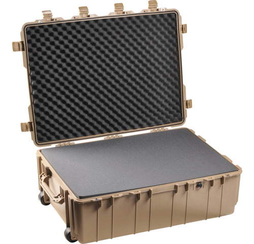 Pelican 1730 Transport Case With Manual Purge Valve (desert