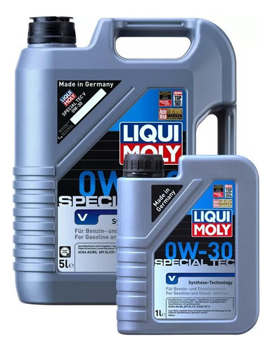 Aceite De Motor Special Tec V 0w30 Liqui Moly 6lts Volvo