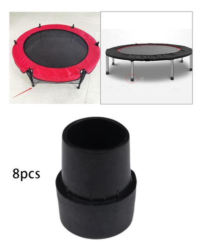 Cubiertas De Patas De Trampolín, Puntas De Goma 8 Piezas