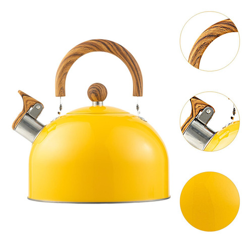 Whistling Kettle Stovetop Kettle 2.5 L Se Calienta