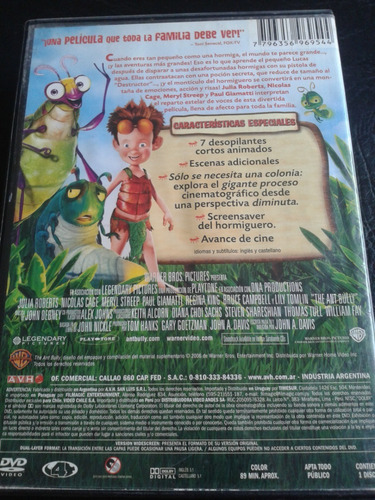 Colección Animación-infantil-ant Bully-el Heroe-sauces-dvd