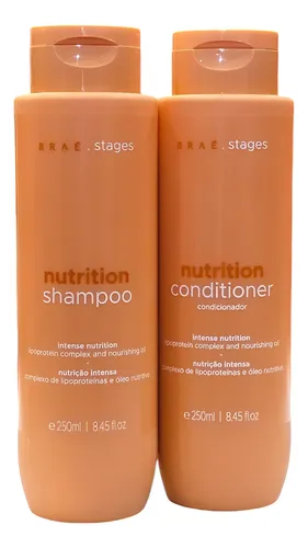 Braé Kit Braé Stages Nutrition-shampoo 250ml +condicionador 250ml