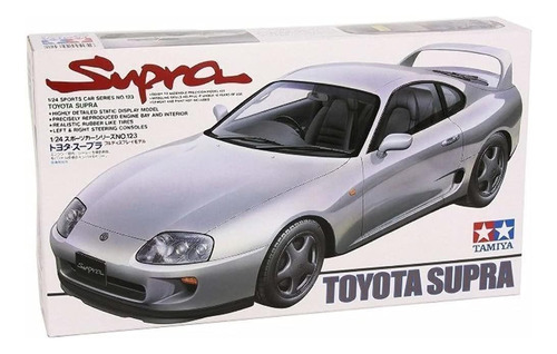 Coche Escala Tamiya 24123, 1/24, Toyota Supra