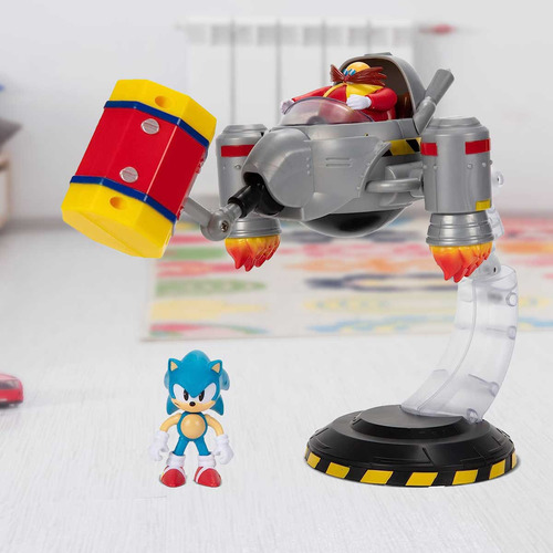 Sonic The Hedgehog - Egg Mobile Battle Set De Juego Modular