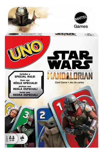 Jogo De Cartas Mattel Games Uno Star Wars The Mandalorian