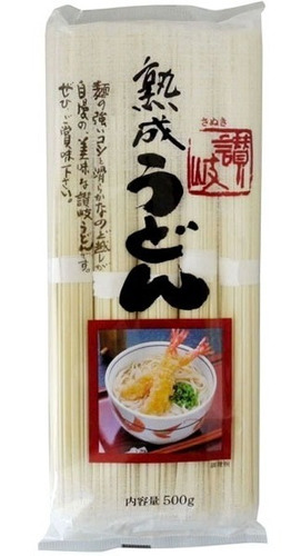 Imagen 1 de 3 de Udon Sanuki Shisei Importado De Japón 500 G 