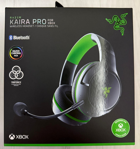 Auriculares Inalámbricos Razer Kaira Pro Xbox Series X Y S Negro