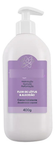  Hidratante Corporal Flor De Lótus E Algodão Abelha Rainha