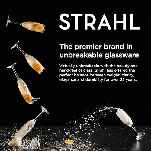 Strahl 71005 Capellastack Vaso De 5 Oz Para Rocas, Juego De