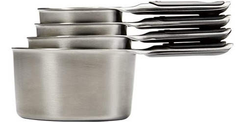 Oxo Good Grips Measuring Cup Set, Acero Inoxidable, 4 Pieza