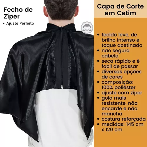 Capa para corte de cabelo para salão de beleza/ Barbearia