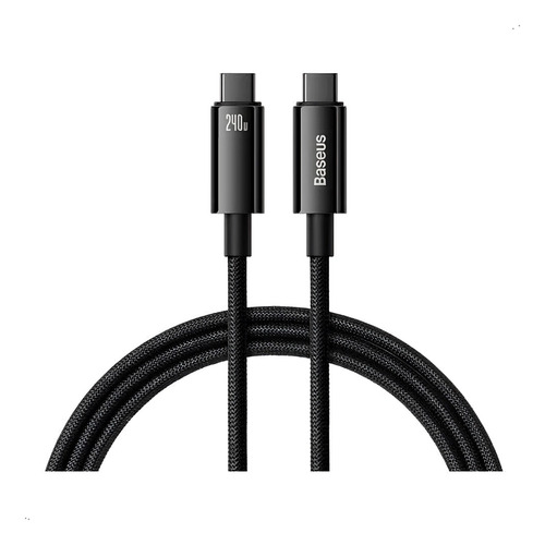 Cable Baseus 240w Usb Tipo C A C De 3 Metros Carga Rapida
