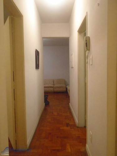 Imagem 11 de 15 de Amplo Apartamento De 01 Dormitório, C/02 Garagens, A 400 Metros Do Metrôr.nestor Pestana-consolação. - Md1094