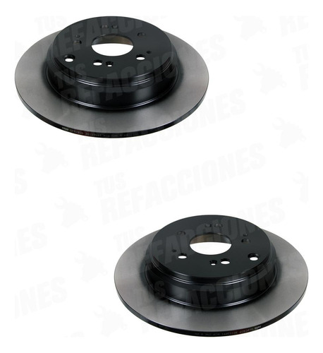 Par De Discos Traseros Honda Pilot 2009 2010 2011 3.5 Trw