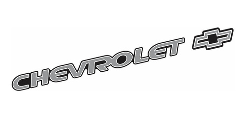Emblema Adesivo Chevrolet Blazer S10 Prata Resinado Bar016 Frete Grátis Fgc