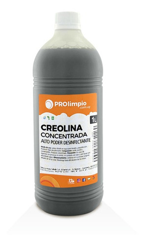 Creolina Concentrada Desinfectante 1 Litro - Prolimpio