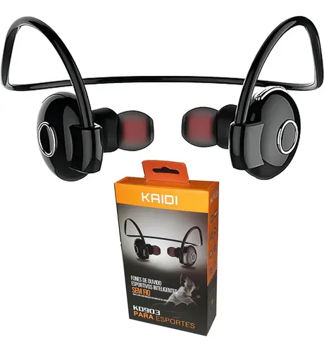 Fone Ouvido Kaidi Bluetooth Esportivos Inteligentes Kd-903