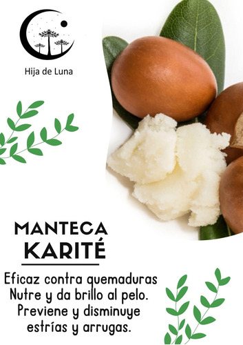 Manteca De Karité 100g Pura Y Natural