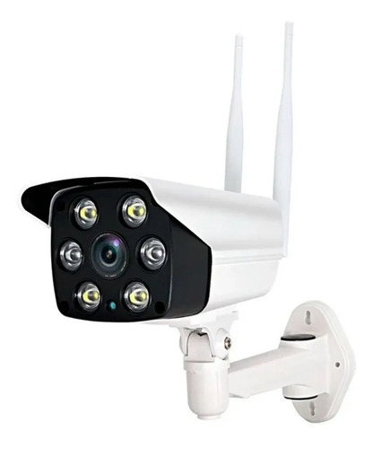 Cámara Ip Exterior Wifi Audio Vision Nocturna Luces Led