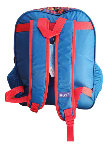 Mochila Primaria Escolar Niño Niña Spiderman 100% Color Rojo