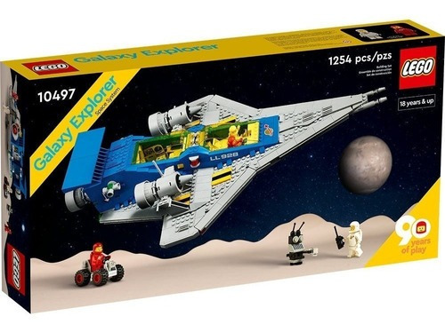 Sistema espacial Lego® 10497 Galaxy Explorer 90 anos de jogo