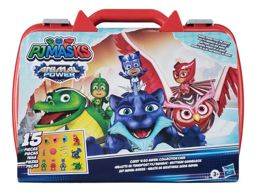 Oferta Pj Mask Animal Power Maleta Collection Case 15 Pzs !!