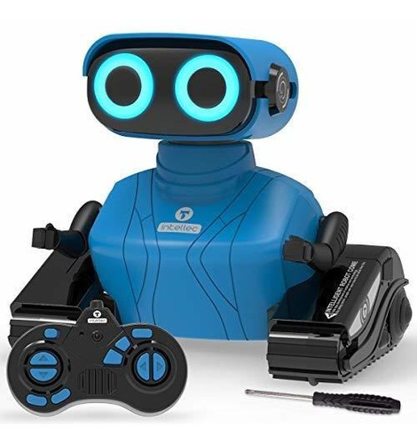 Juguete Robot De Control Remoto Con Ojos Led Y Brazos Flexib