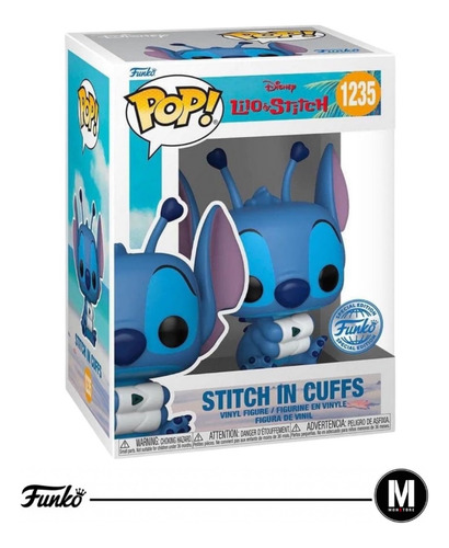 Funko Pop Stitch In Cuffs #1235 Exclusive Lilo & Stitch
