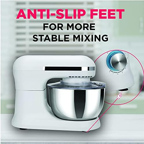 Frigidaire 4.5l Retro Stand Mixer (branco)