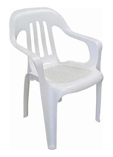 Silla Plastica Voss Fiesta Pack Por 12 Unidades 