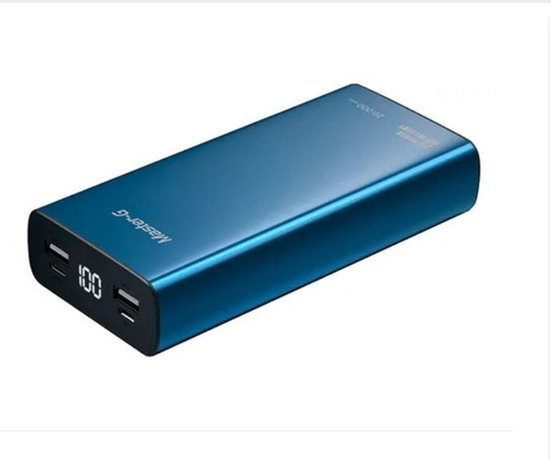 Cargador Portátil Master G Carga Rápida Pd 20.000 Mah Azul