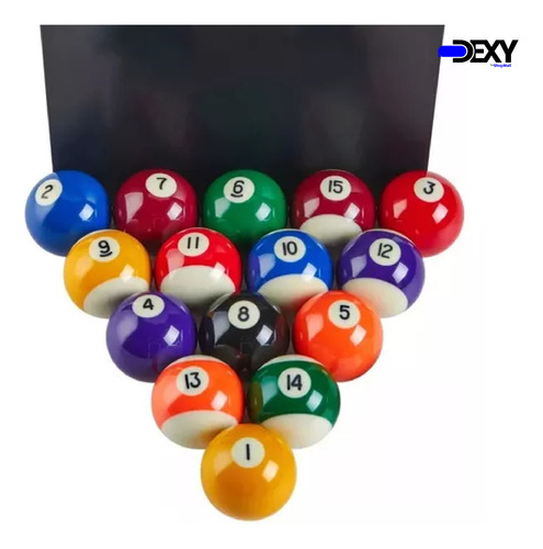 16 Bolas De Billar Pool-juego De Billar Profesionales Resina