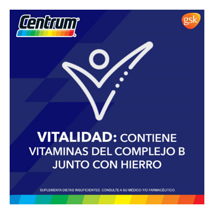 Centrum Silver Hombre De 60 Comprimidos N/a