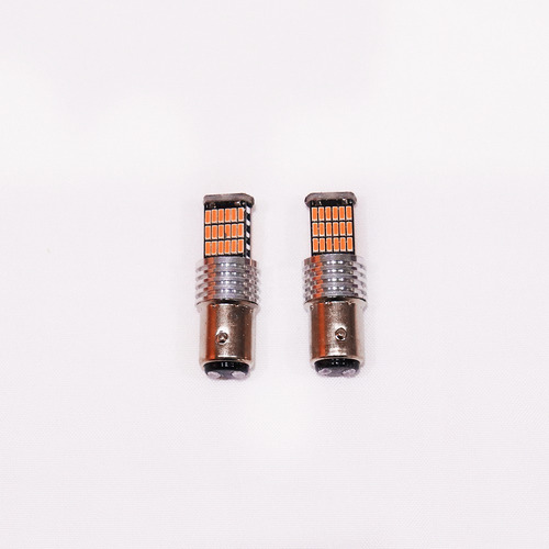 Led Pisca/meia Luz P21/5w Premium Canbus (âmbar)+canceller