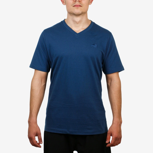 Austral Men's  V Neck T-shirt - Navy