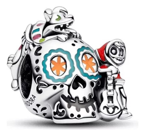 Pandora Charm Calavera Miguel Y Dante De Coco