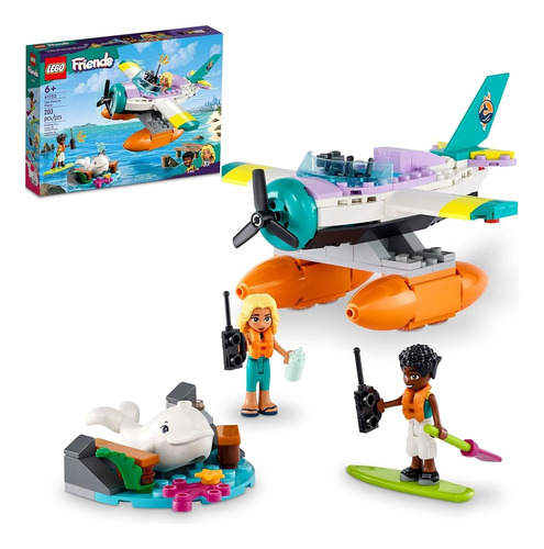 Lego Friends Sea Rescue Plane 41752 Juguete De Construcción,