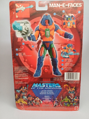 Man E Faces En Blister Masters Of The Universe 200x Mattel (Usado)